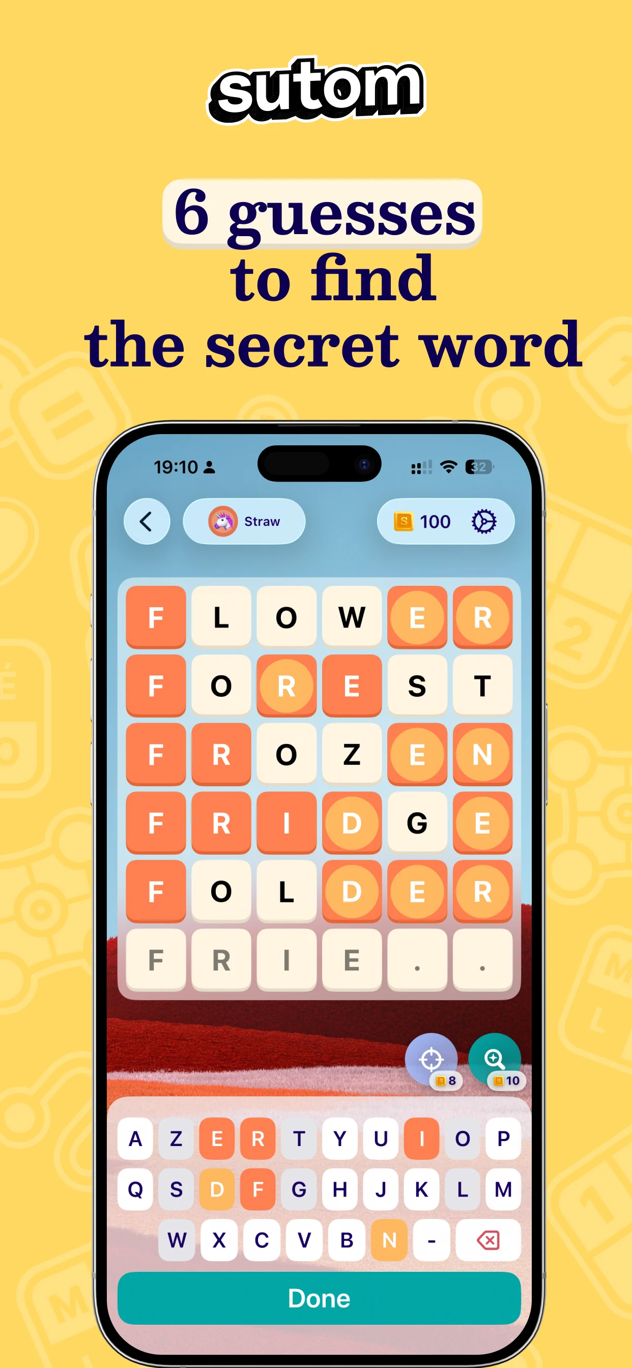 Sutom - Word Games & Puzzles screenshot